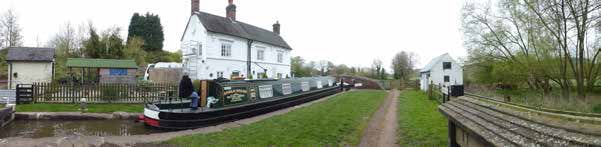 Lock Keeper’s Cottage, Little Haywood Canal Boat Time Travel